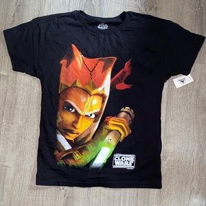 Star Wars The Clone Wars Youth Graphic T-Shirt L